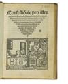 SAVONAROLA, GIROLAMO. Confessio[n]ale.  1517